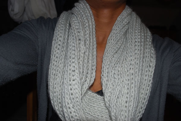 Simple Scarf with Optional Hood - Free crochet pattern - Tame My